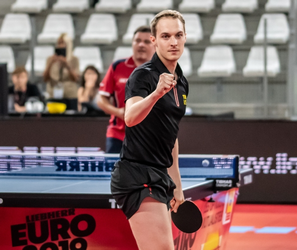 Der Belgier triumphierte am Ende mit 11:9 und hielt sein Team damit im Spiel. (©Gohlke)