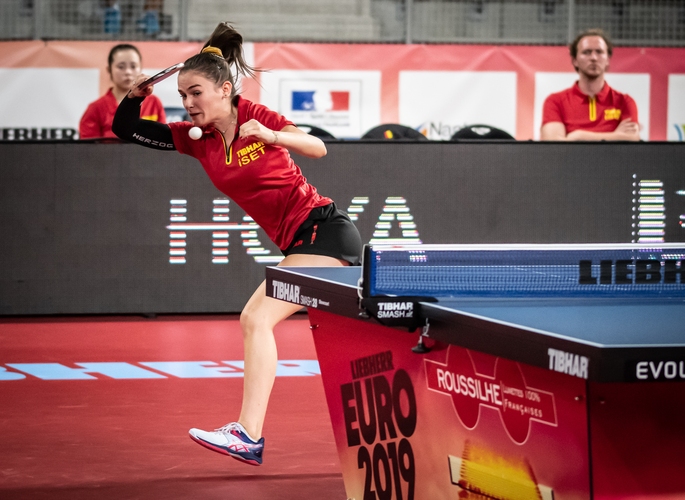 ... konnte aber weder Margo Degraefs noch Belgiens Sieg verhindern. (©Gohlke)