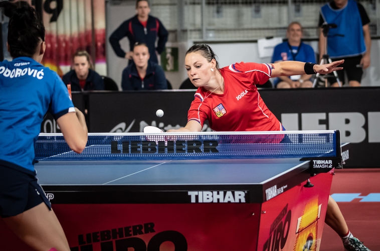 Ärgerlicher Turnierbeginn für Dana Cechova. (©Gohlke)