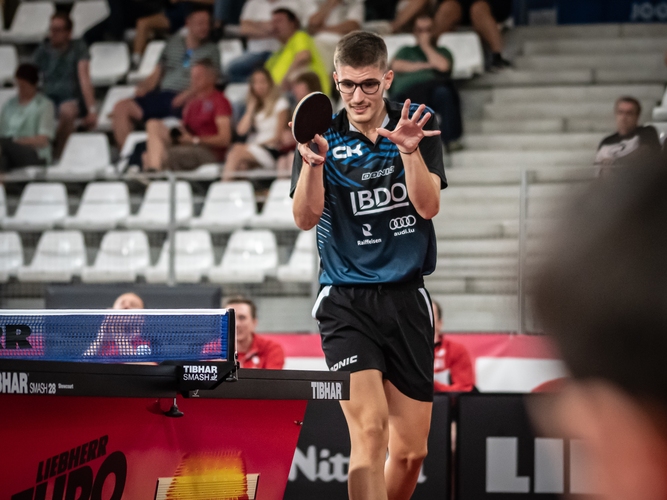 Luka Mladenovic versuchte, gegen England zu zaubern. (©Gohlke)