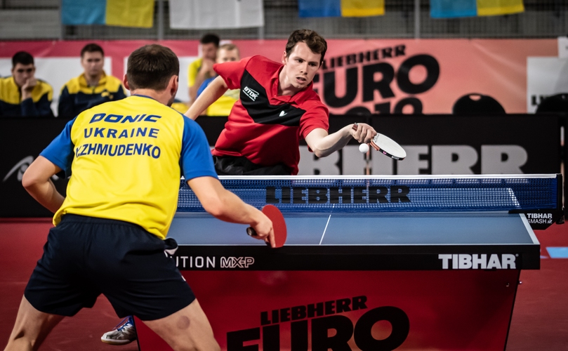 Und auch Dänemark um den Zwei-Punkte-Mann Jonathan Groth begann das Turnier mit einem Triumph - wenn die Ukrainer sich aber auch nach Kräften wehrten. (©Gohlke)
