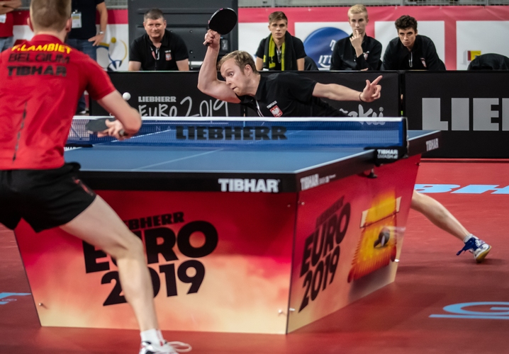 Marek Badowski war die Bank im polnischen Team... (©Gohlke)