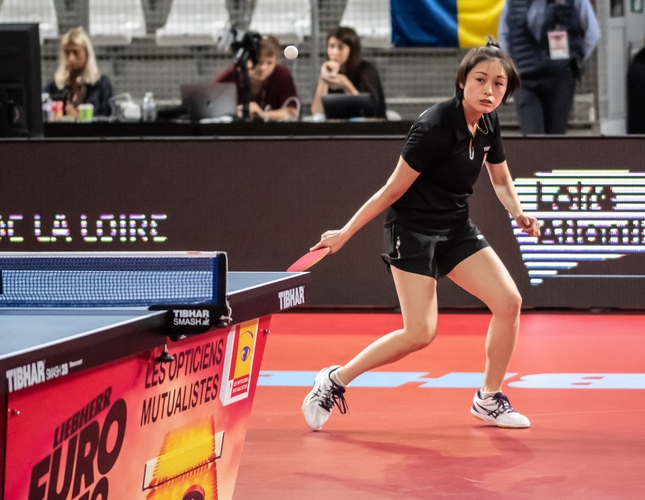 Li Qian ist die gefährlichste Spielerin der Polinnen und immer für zwei Punkte gut. (©Gohlke)