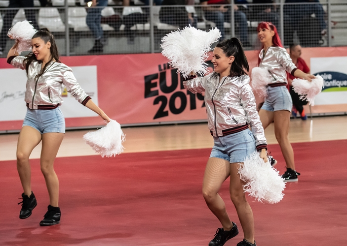 Am fünften Tag der Team-EM in Nantes ging es um den Einzug ins Finale. Keine Frage, dass dem Publikum ordentlich eingeheizt wurde. Auf moderne... (©Gohlke)