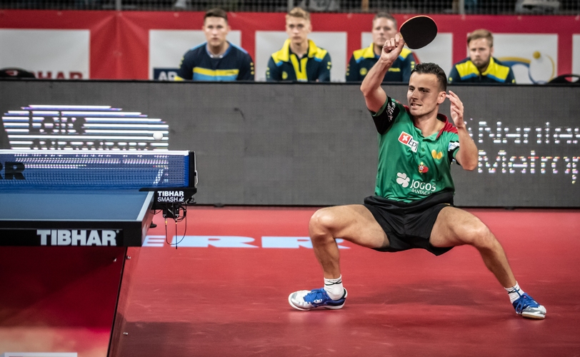 Auch Tiago Apolonia legte sich mächtig ins Zeug. (©Gohlke)