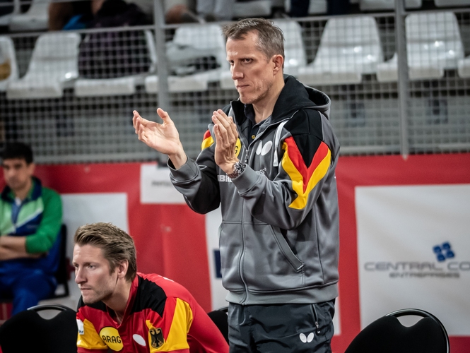 Dafür gab es Applaus vom Bundestrainer... (©Gohlke)