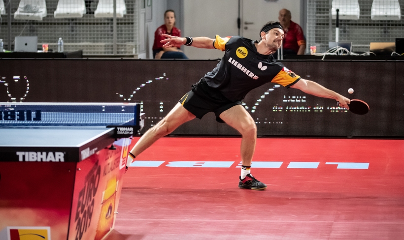 Der Rest der Geschichte ist schnell erzählt. Timo Boll schlug Bojan Tokic mit 3:0. (©Gohlke)