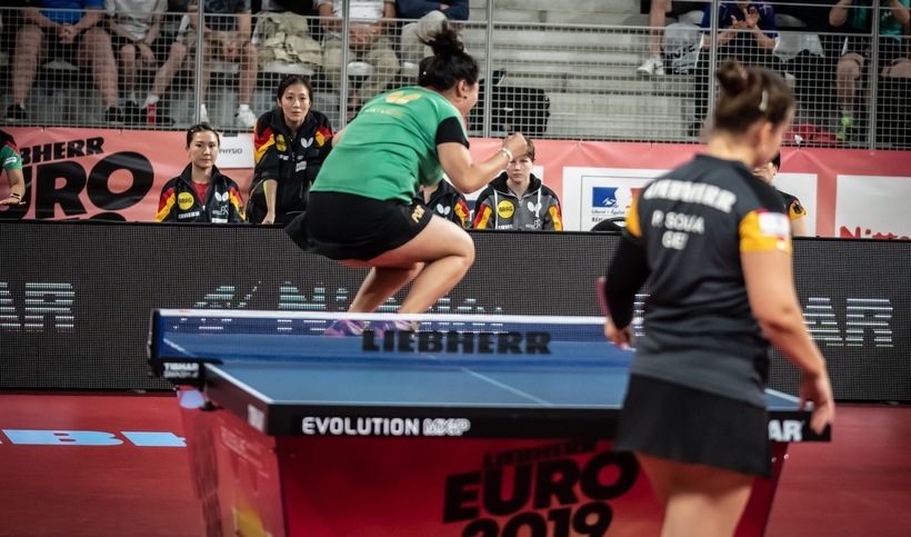 Nach einer 2:1-Führung gaben Jie Schöpp Schützlinge das Spiel gegen Portugal noch aus der Hand. (©Gohlke)