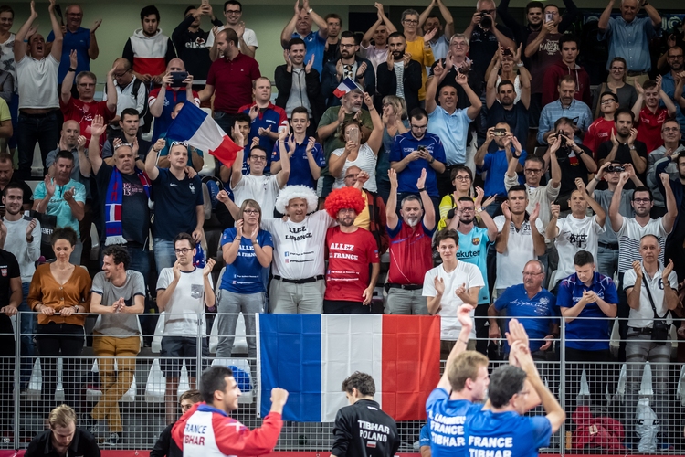 ... und große Freude bei den vielen Fans, die ihrem Team die Daumen gedrückt haben. (©Gohlke)