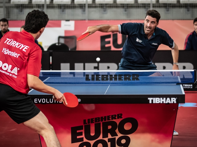 Mit 3:0 bezwangen Panagiotis Gionis und Co. die Türkei. (©Gohlke)