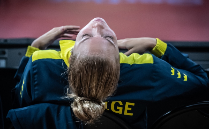 Nach dem deutlichen 3:0-Sieg war erst einmal Entspannung angesagt. (©Gohlke)