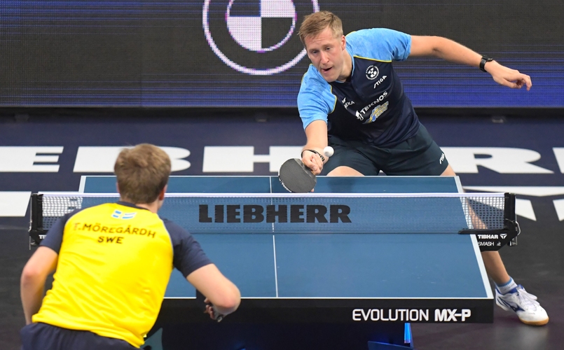 Auch seine Teamkameraden Mattias Falck und Truls Moregardh wollten in Halbfinale einziehen (©Gohlke)