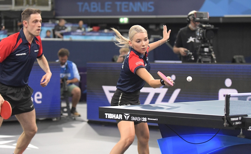 Im Finale gingen die Rumänen zunächst mit 11:8 in Führung. (© Gohlke)