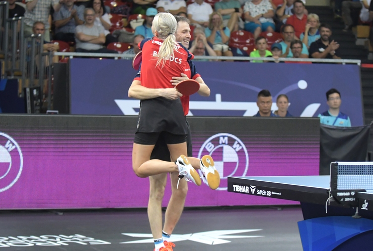 Einen 0:2-Rückstand drehten sie in einen 3:2-Sieg und konnten sich so über einen Platz im Finale freuen. (© Gohlke)