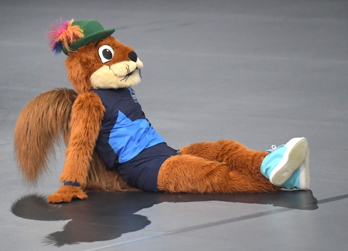 Bereit für den letzten Tag der Individual-EM 2022 in München? Maskottchen 