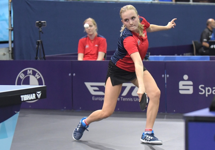 Die Norwegerin Rikke Skåttet gewann ihr letztes Gruppenspiel und die erste Zwischenrunde. Mit einer Niederlage in der zweiten Zwischenrunde verpasste sie jedoch das Hauptfeld. (© Gohlke)