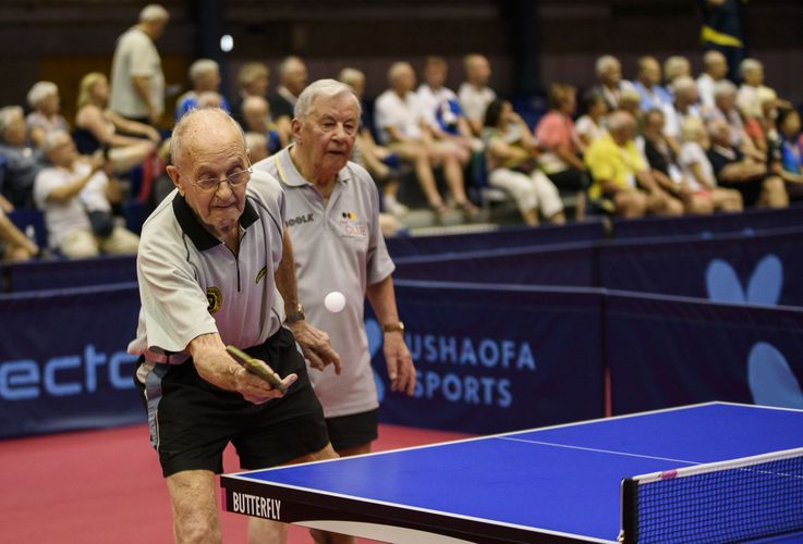 ...bis Alt gespielt werden kann. (©ITTF)