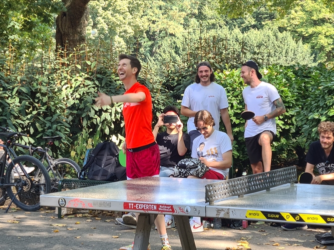 ... doch auch der Spaß kommt an diesem Nachmittag nicht zu kurz. (©Thätner)