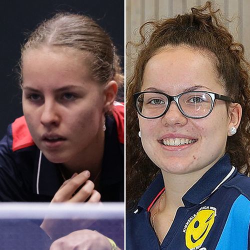 Dem 15-jährigen Ausnahmetalent Annett Kaufmann steht im deutschen Damen-Tischtennis eine große Zukunft bevor. Ihre ältere Schwester Alexandra spielt ebenfalls bei der SV Böblingen. (©WTT/Verein)