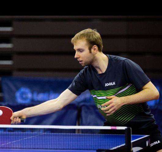 ... 2021 beim TTC GW Bad Hamm am Ball: Gerrit Engemann. (©ITTF)