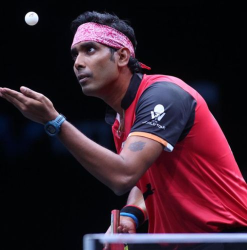 Der indische Nationalspieler Kamal Achanta gehört nach wie vor zum Kader des deutschen Rekordmeisters Borussia Düsseldorf. (©ITTF)