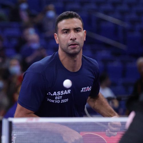 Heute kommt der Ägypter Omar Assar ohne Sehhilfe klar. (©WTT)