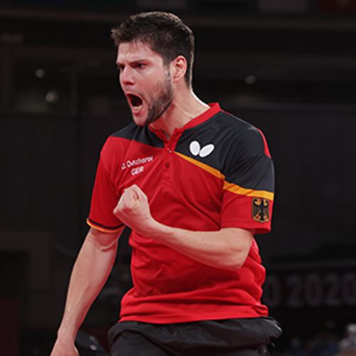 14 Jahre später hatte Dimitrij Ovtcharov nach seinem Bronze-Triumph bei den Olympischen Spielen in Tokio allen Grund zum Jubeln. (©ITTF)