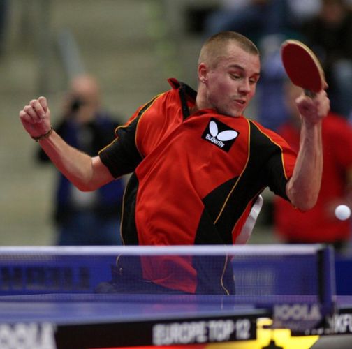 Er wird oft als David Beckham des Tischtennis bezeichnet. (©Roscher, 2008)