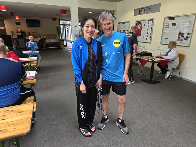 Dasselbe galt für Deutschlands beste Tischtennisspielerin Ying Han, die sich gerade nach längerer Verletzungspause zurückkämpft (©Gohlke)