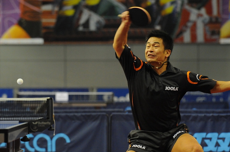 Auch für ihn war die WM 2003 eine besondere: Er kämpfte sich bis ins Viertelfinale vor. (©ITTF)