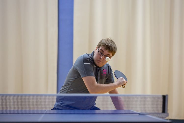 Christian Geiger (TTV Zell/TTBW) hätte mit seiner 4:2-Bilanz mit etwas mehr Glück auch auf dem Treppchen landen können. (©Fabig)