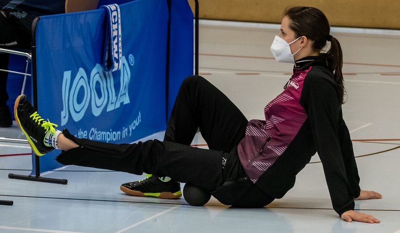 Auch der Rest hielt die Muskulatur außerhalb der Box warm. (©Gohlke)
