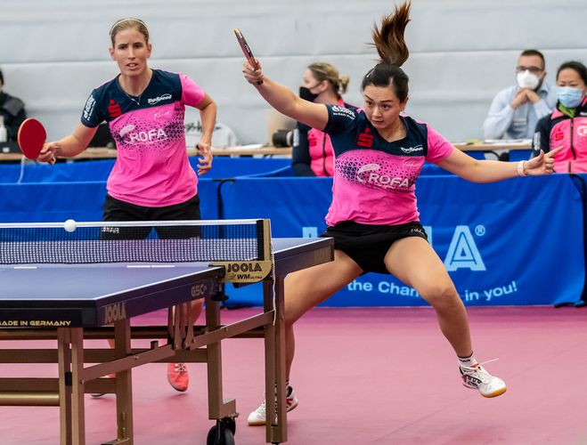 Es entwickelte sich ein enges Match. Wieder musste Kolbermoor ins Doppel. (©Gohlke)