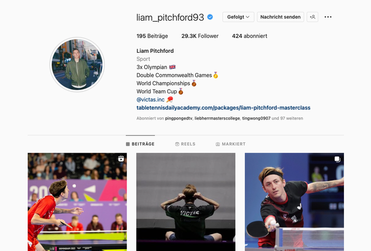 Liam Pitchfords Bilder werden von 29.300 Personen gesehen. (©Instagram)