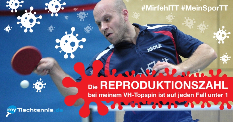 Wie sieht es bei Ihren Trainingspartnern aus? Sind es mehr oder weniger als 0,9 VH-Topspins pro Ballwechsel?