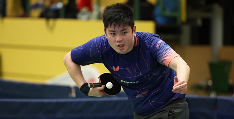 Liang Qiu, der Bruder des deutschen Nationalspielers Dang, geht ebenfalls nach Velbert. (©Volker Arnold/TTBW)