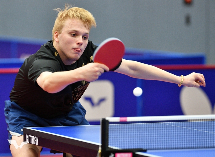 Maksim Grebnev hatte mit dem TTC Neu-Ulm Großes vor. Nun taucht sein Name in der Wechselliste auf, es geht zum Stadtnachbarn SSV Ulm. (©ITTF)