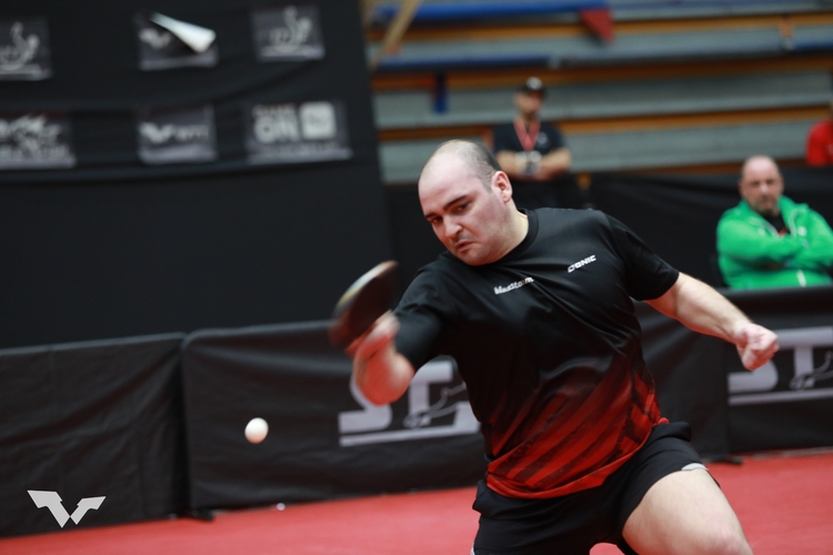 Auch der U21-Europameister von 2021, Ioannis Sgouropoulos, war für den TTC Neu-Ulm aktiv, er hat nun beim Zweitligisten SV Union Velbert unterschrieben. (©ITTF)