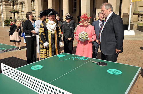 … und hat so mit der Queen schon mal etwas gemeinsam (©Uberpong)