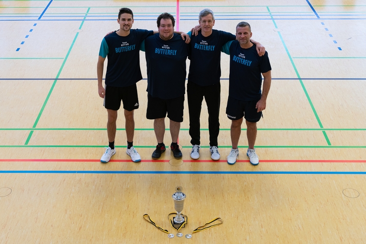 Das Quartett vom RTTVR, in diesem Jahr erstmals mit von der Partie. (©Fabig)
