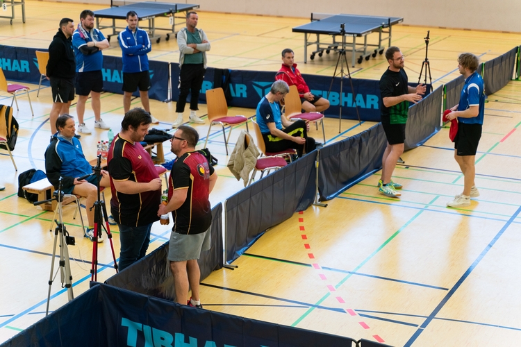 Die länger andauernden Spiele wurden von den anderen Teilnehmern beklatscht. (©Fabig)