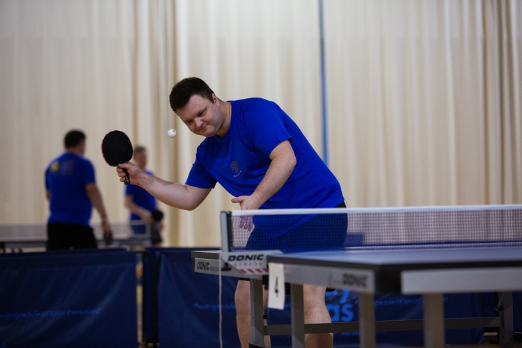 Martin Sebald (TSG Eislingen/TTBW) gehörte im vergangenen Jahr noch zum Orga-Team, diesmal zählte der Baden-Württemberger zum Teilnehmerfeld. (©Fabig)