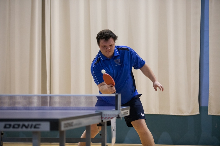 Alle Spieler von Platz acht bis vier konnten vier von sieben Einzeln gewinnen, so auch Martin Sebald (TSG Eislingen/TTBW). (©Fabig)