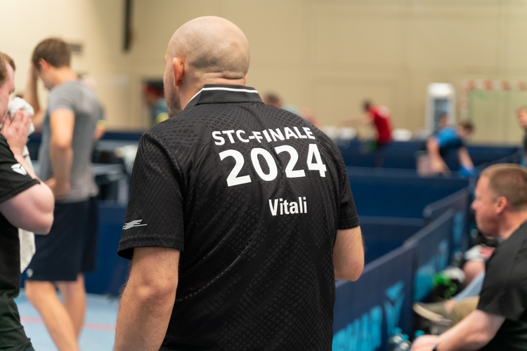Der Schriftzug STC-Finale 2024 war auf einigen Jerseys zu lesen. (©Fabig)