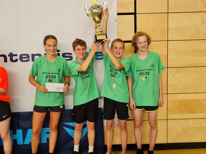 Großer Jubel bei Team 