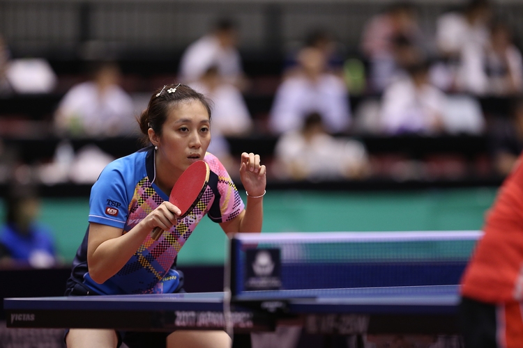 Der Vater von Han Yings Kind ist ebenfalls ein Tischtennisspieler. (©ITTF)