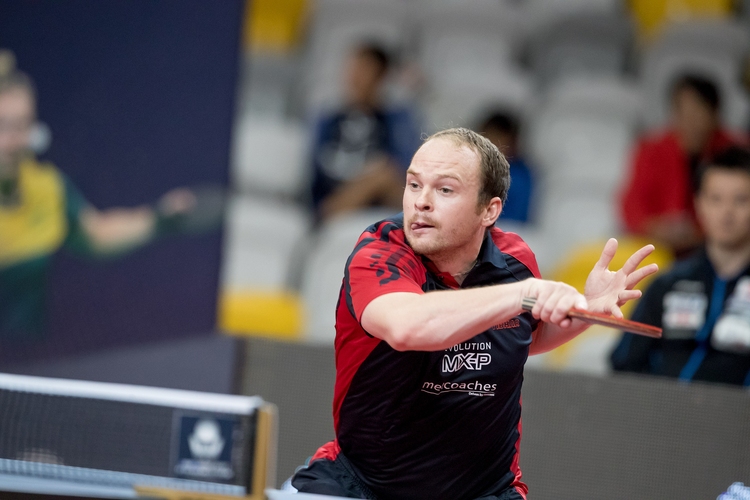 Auch der englische Nationalspieler Paul Drinkhall hat seine große Liebe in der Tischtennisszene gefunden. (©ITTF)