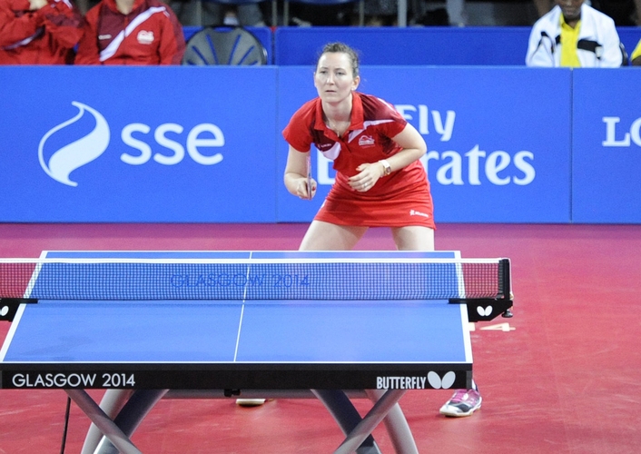 Joanna Drinkhall, ehemals Parker, stammt aus einer Tischtennisfamilie und stand auch schon in der Bundesliga für den TTK Anröchte am Tisch. (©ITTF)