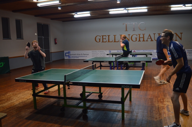 Deutlich dunkler wird's beim TTC Gellinghausen (WTTV). (©Verein)