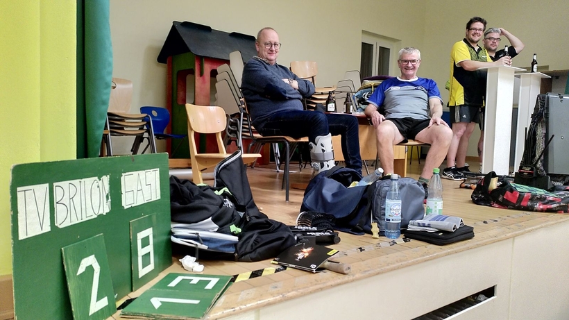 Der TV Brilon (WTTV) setzt dagegen auf eine geschichtsträchtige Anzeigetafel. (©Verein)